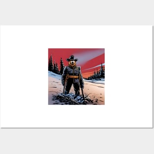 Teddy Canadian Mountie Posters and Art